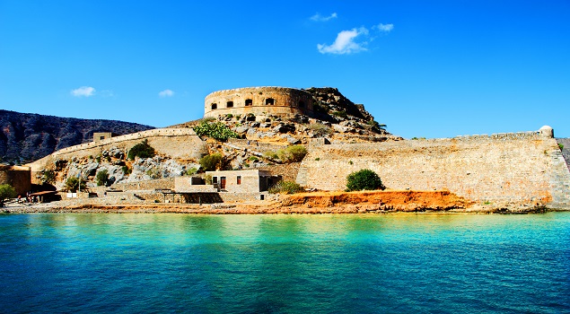 Spinalonga bij Kreta