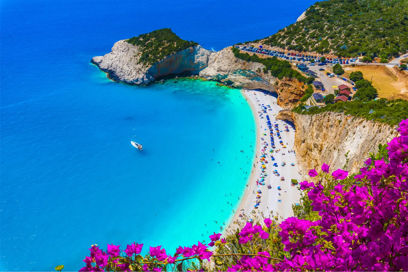 Strand op Lefkas