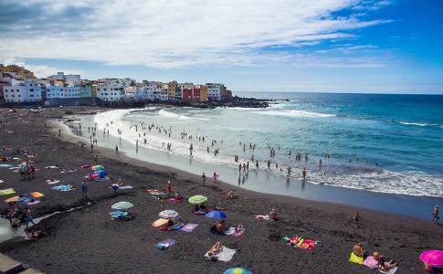 Stranden op Tenerife