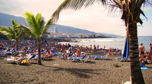 Stranden op Tenerife - Playa Jardin