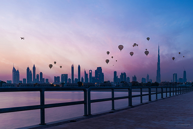 Bezienswaardigheden in Dubai - Heteluchtballon