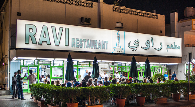 Bezienswaardigheden Dubai - Pakistani Ravi Restaurant