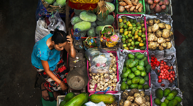 Pasar Badung - Bezienswaardigheden Bali