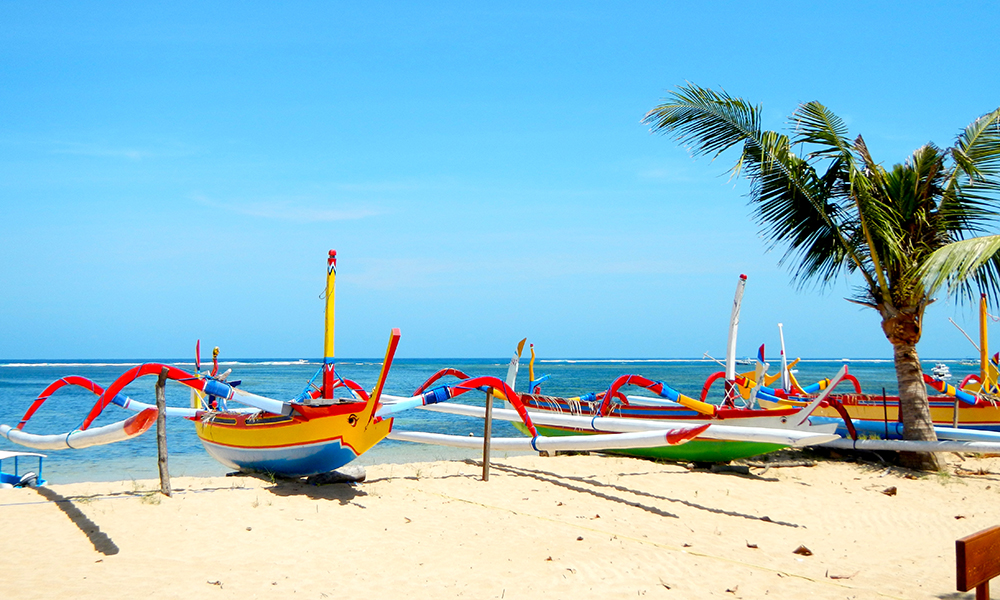 Sanur Beach - Bezienswaardigheden Bali