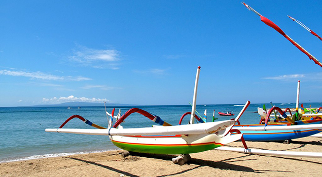 Sanur Beach - Bezienswaardigheden Bali