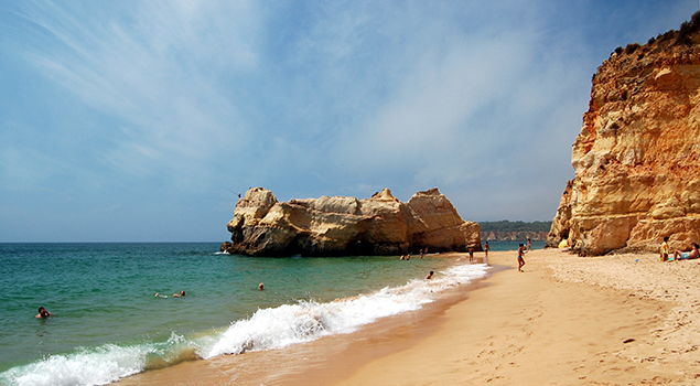 Stranden Algarve - Praia da Rocha