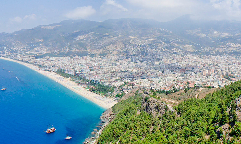 Uitzicht Alanya