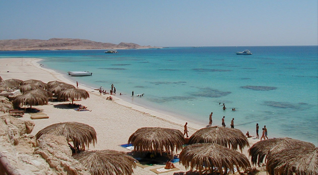 Strand van Hurghada