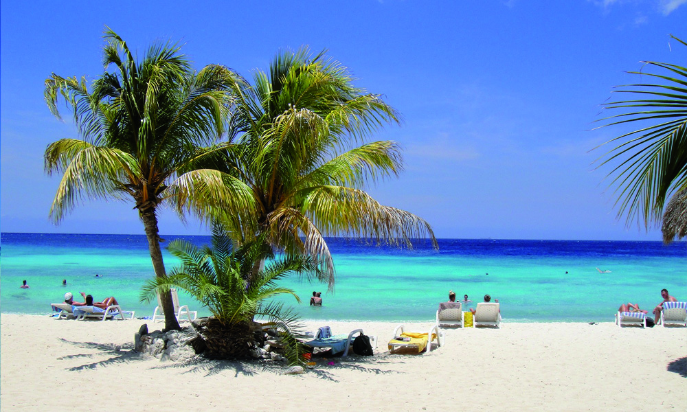strand op Curacao