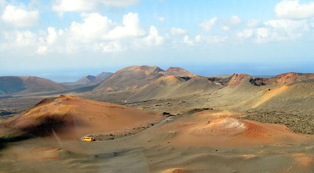 Timanfaya op Lanzarote