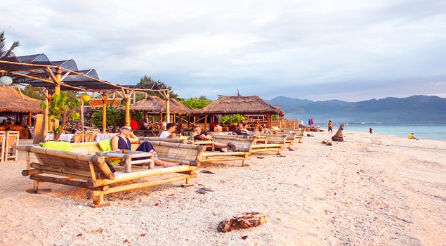Gili Air zonsondergang