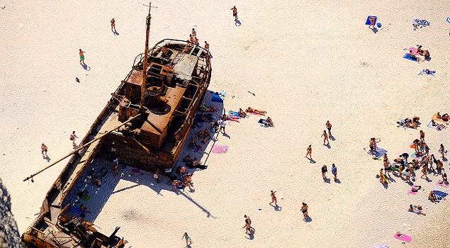 Scheepswrak Navagio Beach