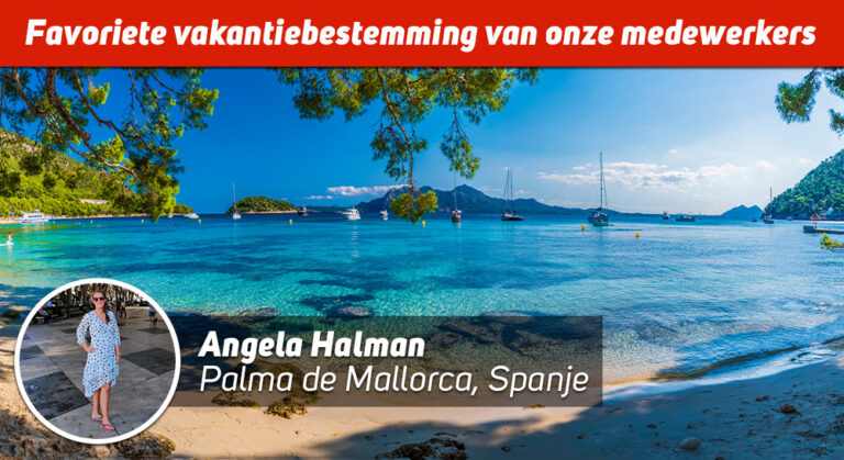 Angela Halman op Mallorca