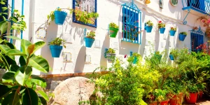 Witgekalkt huisje in La Carihuela